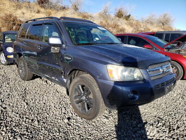 JTEDW21A760009978 - 2006 TOYOTA HIGHLANDER HYBRID SILVER photo 4