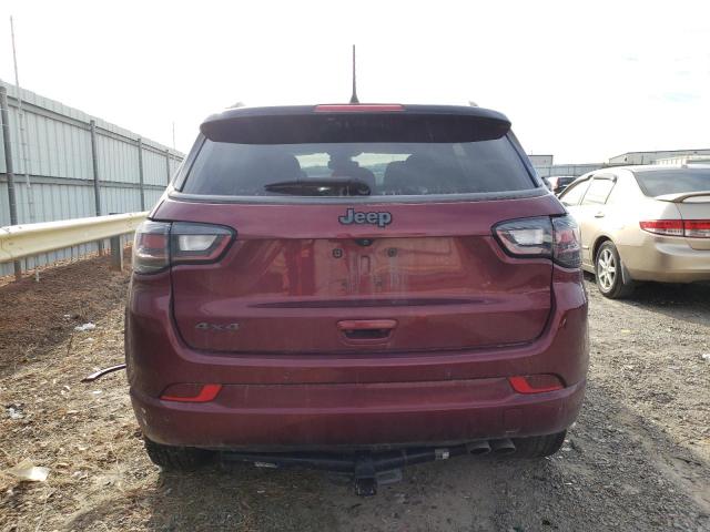 3C4NJDCBXNT111236 - 2022 JEEP COMPASS LIMITED MAROON photo 6