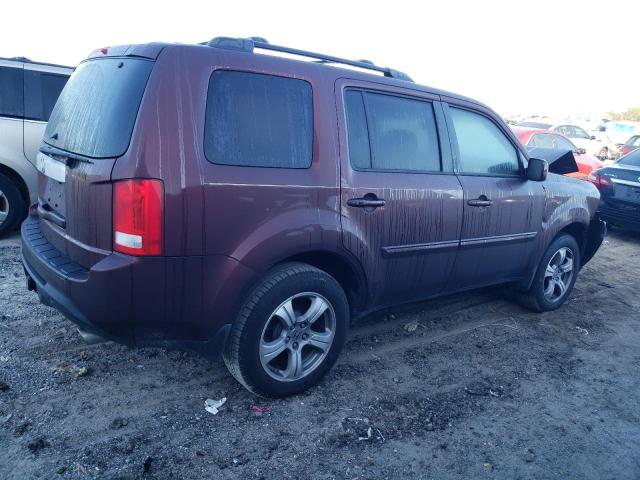 5FNYF3H68DB003750 - 2013 HONDA PILOT EXL 勃艮第红 照片 3