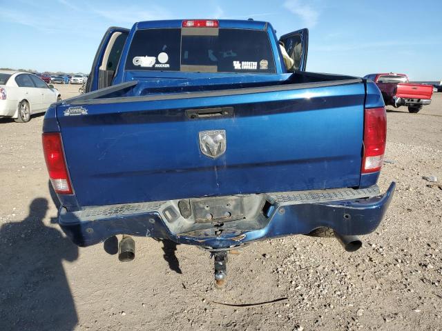 1D7RB1CT5AS169200 - 2010 DODGE RAM 1500 BLUE photo 6