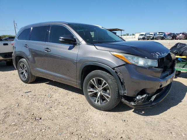 5TDKKRFH9GS136087 - 2016 TOYOTA HIGHLANDER XLE Grafit foto 4