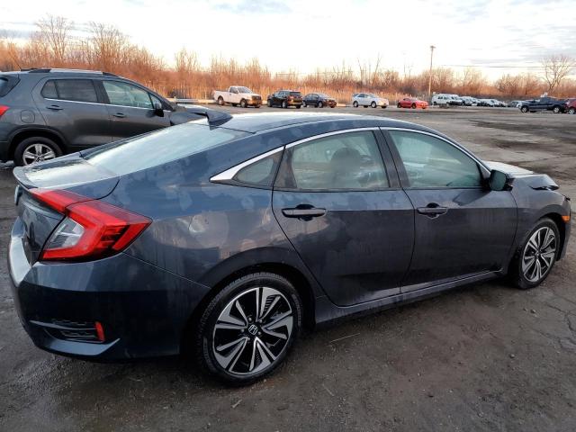 2HGFC1F33JH646141 - 2018 HONDA CIVIC EX BLUE photo 3