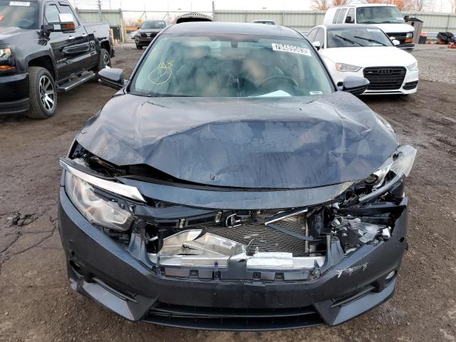 2HGFC1F33JH646141 - 2018 HONDA CIVIC EX BLUE photo 5