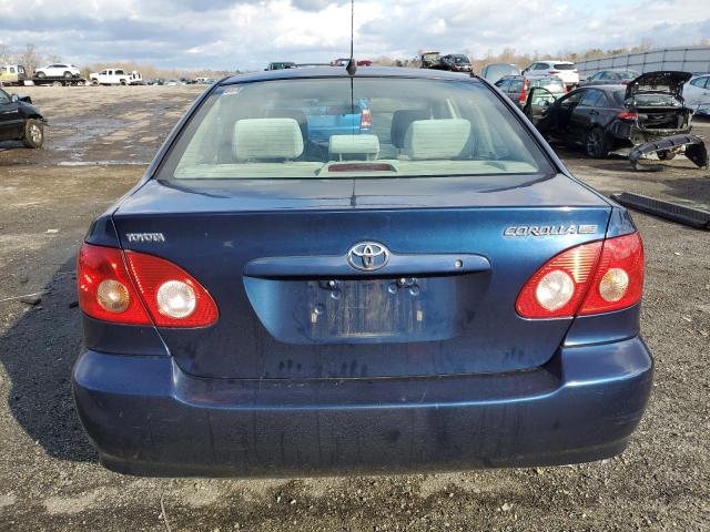 2T1BR30E57C731566 - 2007 TOYOTA COROLLA CE BLUE photo 6