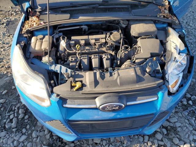 1FADP3K23EL152069 - 2014 FORD FOCUS SE BLUE photo 11