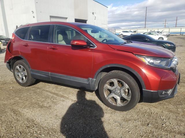 2HKRW2H88JH661887 - 2018 HONDA CR-V EXL RED photo 4