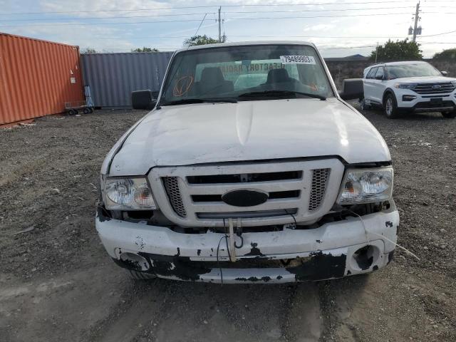 1FTYR10D28PA36017 - 2008 FORD RANGER WHITE photo 5