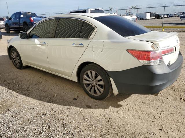 5KBCP3F84BB004050 - 2011 HONDA ACCORD EXL WHITE photo 2