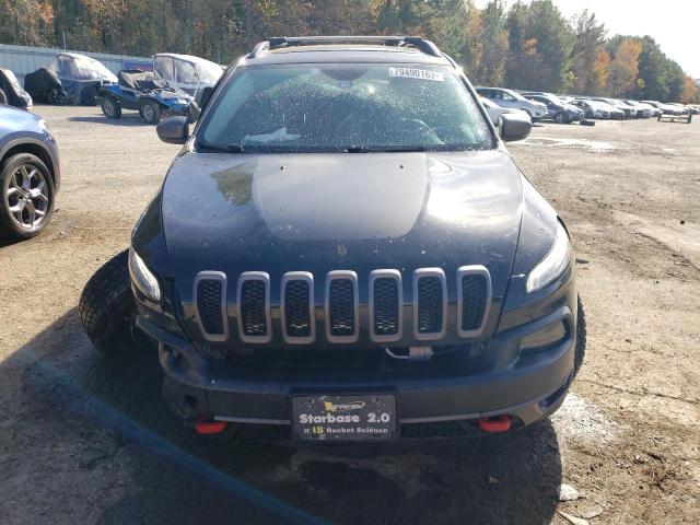 1C4PJMBS9GW327926 - 2016 JEEP CHEROKEE TRAILHAWK BLUE photo 5