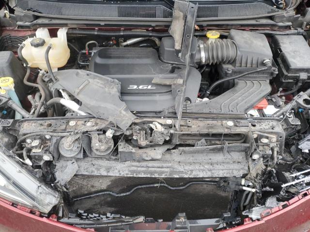 2C4RC1BG4JR119904 - 2018 CHRYSLER PACIFICA TOURING L BURGUNDY photo 12