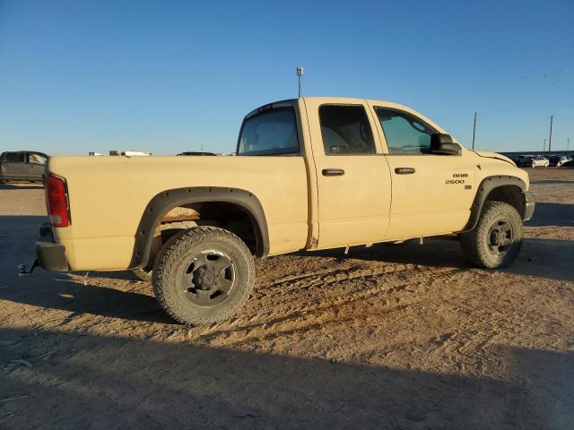 3D7KU28D24G160422 - 2004 DODGE RAM 2500 ST TAN photo 3