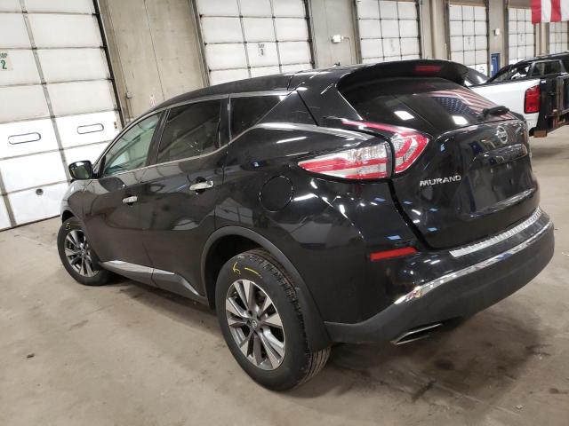 5N1AZ2MH1GN133638 - 2016 NISSAN MURANO S BLACK photo 2