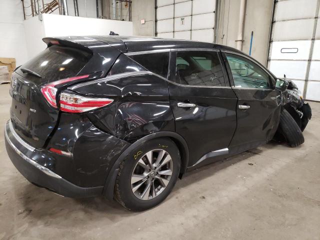 5N1AZ2MH1GN133638 - 2016 NISSAN MURANO S BLACK photo 3