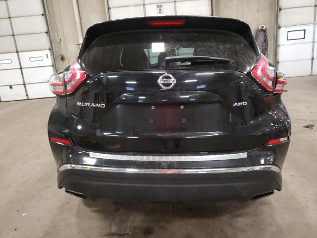 5N1AZ2MH1GN133638 - 2016 NISSAN MURANO S BLACK photo 6