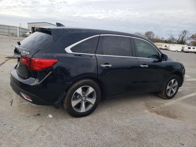 5FRYD3H26GB017989 - 2016 ACURA MDX BLACK photo 3