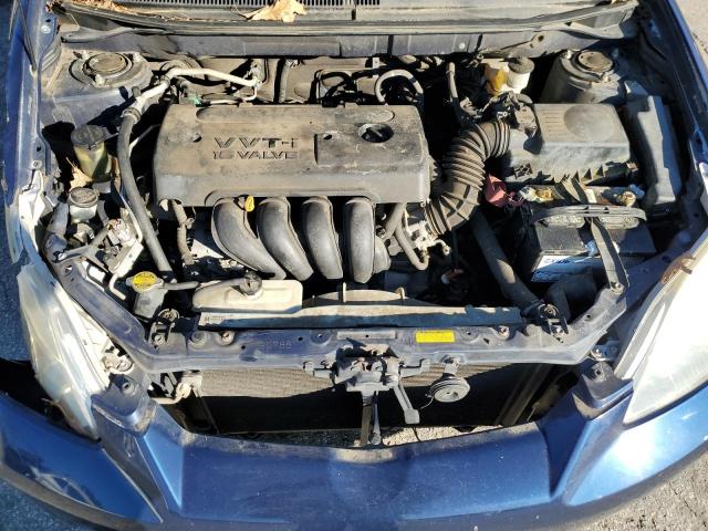 2T1KR32E77C681198 - 2007 TOYOTA COROLLA MA XR BLUE photo 11