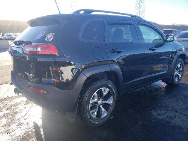 1C4PJMBX4JD534576 - 2018 JEEP CHEROKEE TRAILHAWK BLACK photo 3