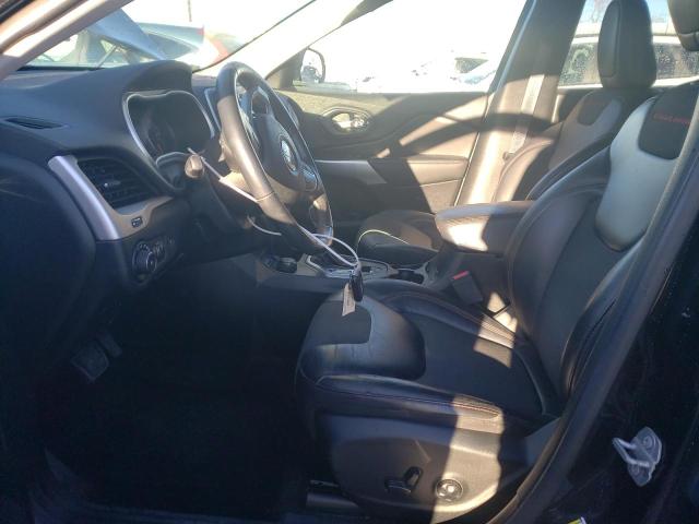 1C4PJMBX4JD534576 - 2018 JEEP CHEROKEE TRAILHAWK BLACK photo 7