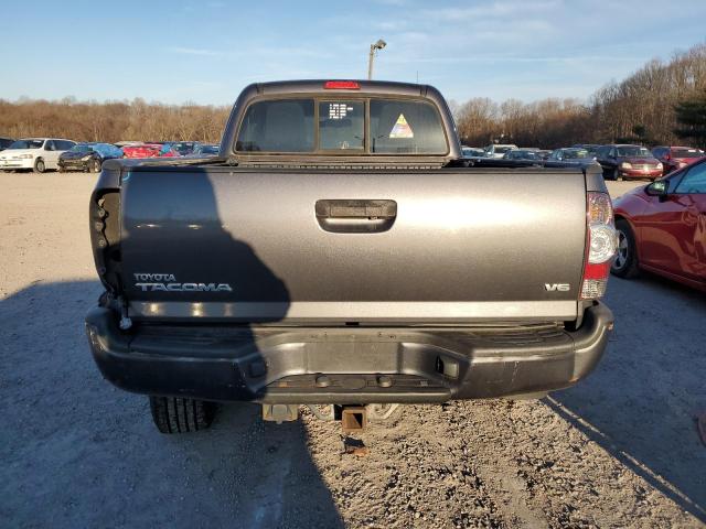 5TFUU4EN4BX020845 - 2011 TOYOTA TACOMA ACCESS CAB ნაცრისფერი ფოტო 6