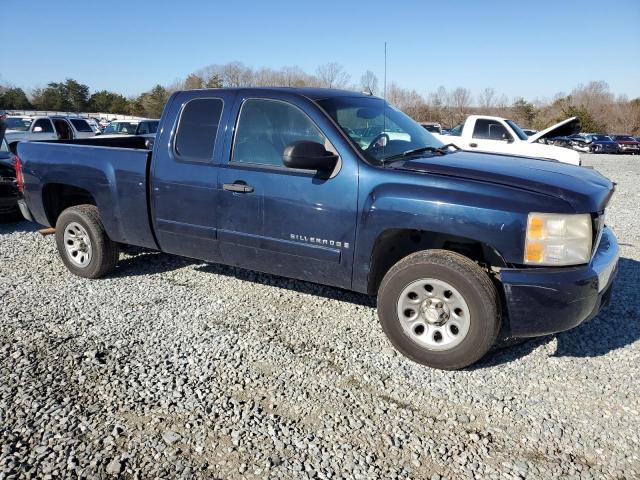 2GCEC19C371515573 - 2007 CHEVROLET SILVERADO C1500 BLUE photo 4