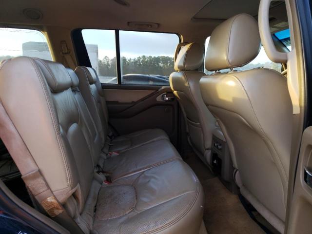 5N1AR18U56C670993 - 2006 NISSAN PATHFINDER LE BLUE photo 11