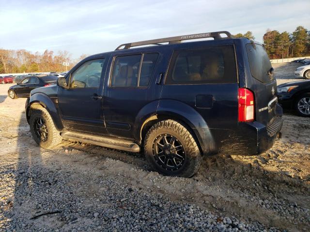 5N1AR18U56C670993 - 2006 NISSAN PATHFINDER LE BLUE photo 2