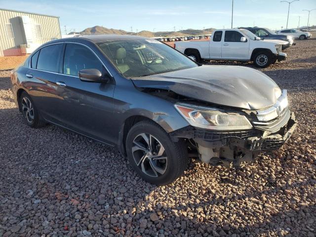 1HGCR2F39HA226335 - 2017 HONDA ACCORD LX GRAY photo 4