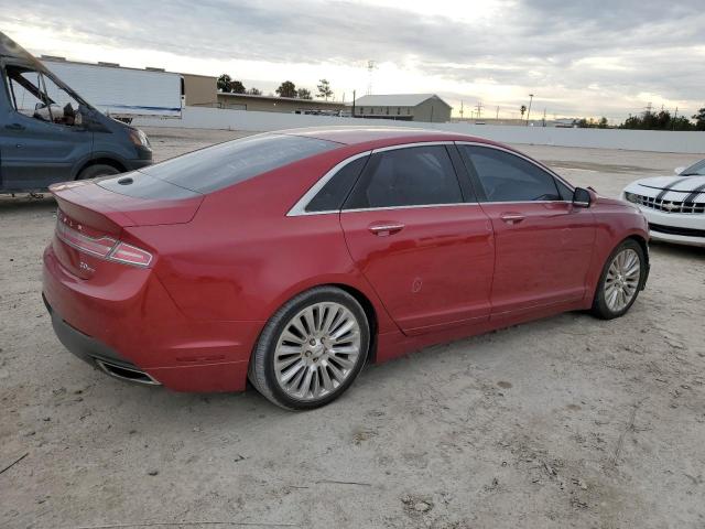 3LN6L2G92DR827193 - 2013 LINCOLN MKZ RED photo 3