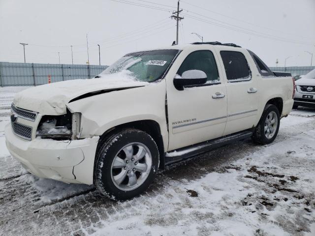 3GNTKGE37BG125344 - 2011 CHEVROLET AVALANCHE LTZ WHITE photo 1