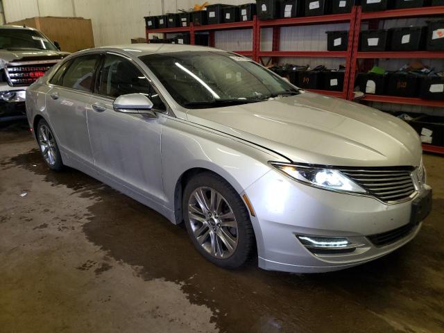 3LN6L2G96DR813653 - 2013 LINCOLN MKZ SILVER photo 4