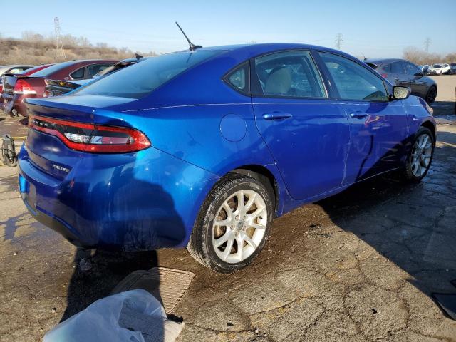 1C3CDFBA4DD110997 - 2013 DODGE DART SXT BLUE photo 3