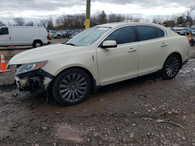 1LNHL9EK0EG604134 - 2014 LINCOLN MKS CREAM photo 1