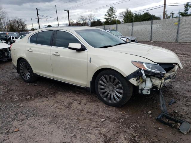 1LNHL9EK0EG604134 - 2014 LINCOLN MKS CREAM photo 4