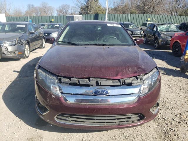 3FAHP0CG8BR259688 - 2011 FORD FUSION SEL BURGUNDY photo 5