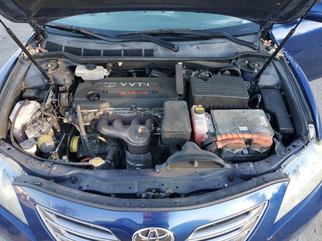 JTNBB46K973041427 - 2007 TOYOTA CAMRY HYBRID BLUE photo 11