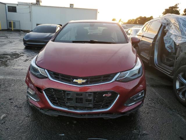 3G1BE6SM3HS588468 - 2017 CHEVROLET CRUZE LT MAROON photo 5