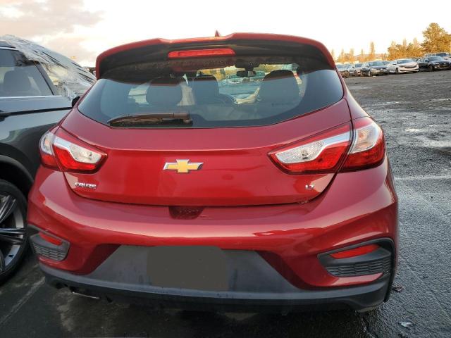 3G1BE6SM3HS588468 - 2017 CHEVROLET CRUZE LT MAROON photo 6