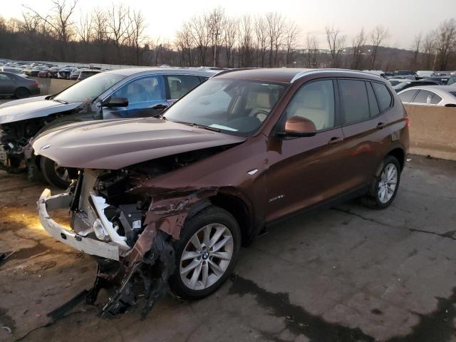 5UXWX9C33H0W74413 - 2017 BMW X3 XDRIVE28I BROWN photo 1