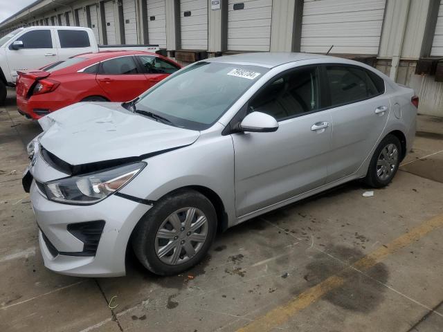 3KPA24ADXME369775 - 2021 KIA RIO LX SILVER photo 1