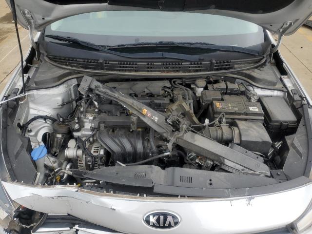 3KPA24ADXME369775 - 2021 KIA RIO LX SILVER photo 11