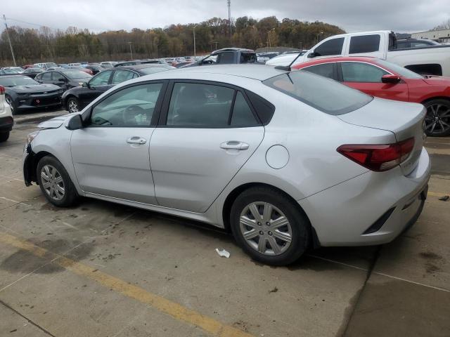 3KPA24ADXME369775 - 2021 KIA RIO LX SILVER photo 2