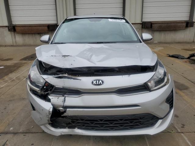 3KPA24ADXME369775 - 2021 KIA RIO LX SILVER photo 5