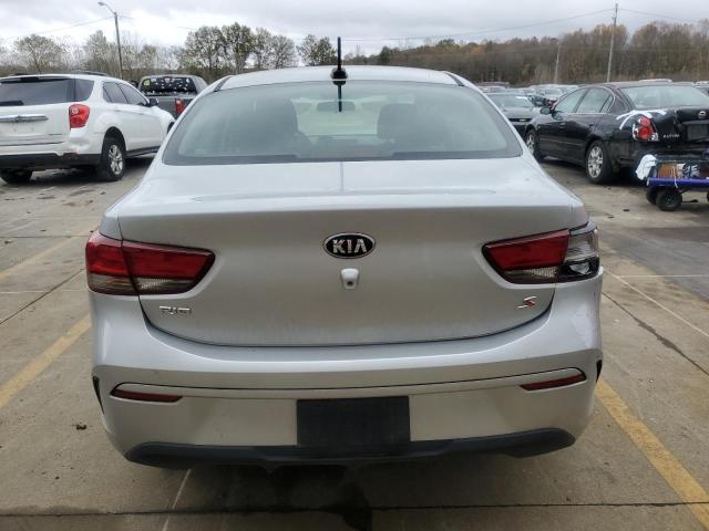 3KPA24ADXME369775 - 2021 KIA RIO LX SILVER photo 6