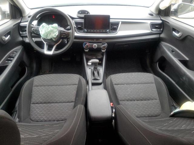 3KPA24ADXME369775 - 2021 KIA RIO LX SILVER photo 8