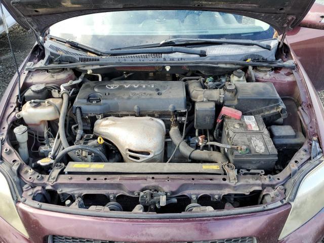 JTKDE177760079082 - 2006 TOYOTA SCION TC 勃艮第红 照片 11