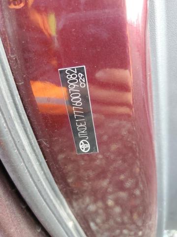 JTKDE177760079082 - 2006 TOYOTA SCION TC BURGUNDY photo 12