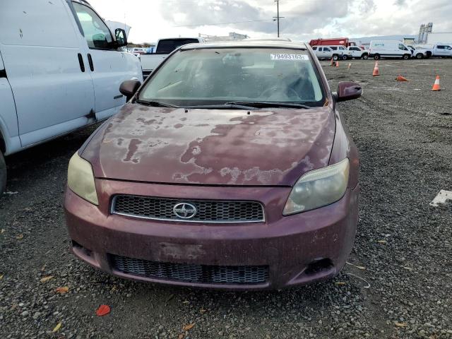 JTKDE177760079082 - 2006 TOYOTA SCION TC BURGUNDY photo 5