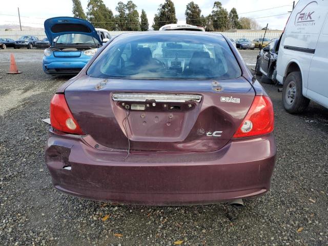 JTKDE177760079082 - 2006 TOYOTA SCION TC BURGUNDY photo 6