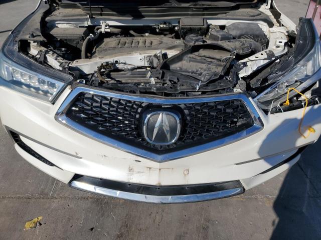 5FRYD3H56HB011749 - 2017 ACURA MDX TECHNOLOGY WHITE photo 12