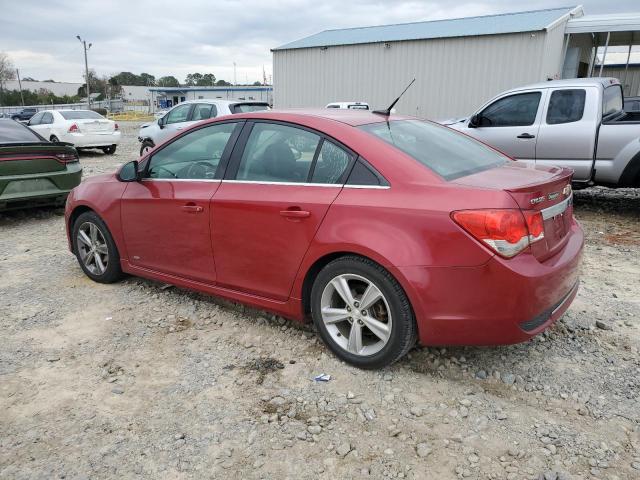 1G1PG5SC0C7169227 - 2012 CHEVROLET CRUZE LT MAROON photo 2